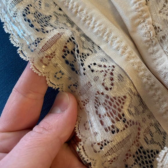 Ruby Ribbon Lace Torsette in Nude L & XXL - Picture 5 of 5